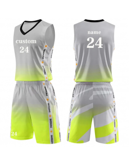 Best Selling All-dye Sublimation Print Reversible Fashion Design Basketball Jersey