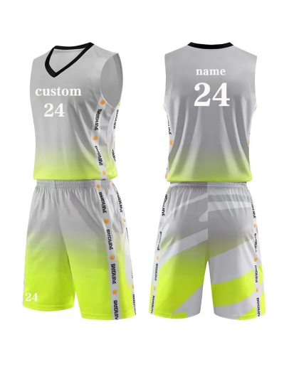 Best Selling All-dye Sublimation Print Reversible Fashion Design Basketball Jersey