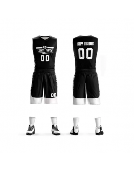 Wholesale Reversible Basketball Jersey Design Sublimation Cheap Youth Basketball Uniforms