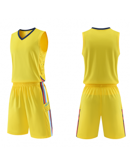 Fast shipping sublimated men custom reversible blank basketball jersey basketball uniform